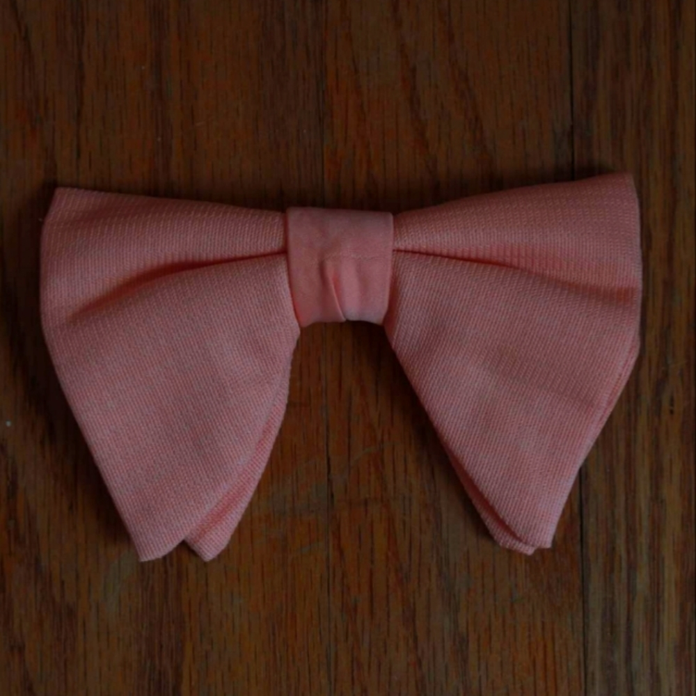 Vintage Handmade Unisex Clip-On Bow Tie